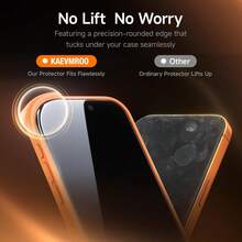 CASECOPS 4 Buah Pelindung Layar Kaca Tempered Ultra High Definition, Cakupan Penuh, Anti Gores, Anti Sidik Jari, Anti Guncangan, Lapisan Oleofobik, Sentuhan Halus, Mudah Dipasang, Kompatibel dengan iPhone 18 Pro Max/18 Pro/17e/17 Pro Max/17 Pro/17Air/17/16 Pro Max/16 Pro/16 Plus/16/15 Pro Max/15 Pro/15 Plus/15/14/13/12/11 Series, Cocok untuk Penggunaan Sehari-hari, Kantor dan Rumah, Kompatibel dengan Casing Ponsel - 4 buah - View 7