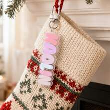 Personalized Name Keychain Pendants, Cute And Colorful Keychains Suitable For Bags, Customizable Name Christmas Gift,Daily Carry Gift,Birthday - Style B - View 4