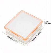 4-Slot 18650 Battery Storage Box, Transparent PP Waterproof Battery Case, Dustproof & Moisture-Proof Protective Carrying Box, Suitable For 18650 Rechargeable Batteries, Portable Battery Storage Container - White - View 10