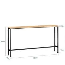 Sofa & Console Tables - Natural and Black - View 2
