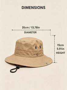1PC Packable Sun Protection Bucket Hat With String Windproof Mountaineering Cap For Men Women - Multicolor - View 8