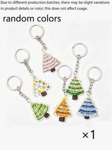 12/6/1pc Christmas Tree Keychain Gift Set, Suitable For Christmas Party, Birthday Party, Wedding, Christmas Tree Decoration, Theme Party, Thanksgiving, New Year, Christmas Party Favors, Holiday Party And Holiday Scene Decoration - A - View 10