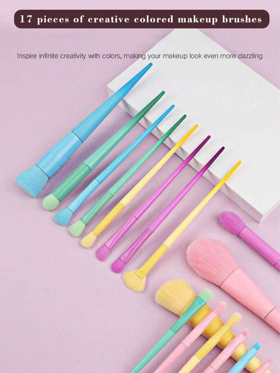 YUEOOIU 17 Sets Of Macaron Makeup Kits, Each Set Comes With Individual Packaging, Totaling 17 Different Makeup Functions Kits - Multicolor - View 1