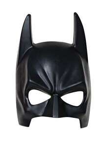 Rubies Batman قناع باتمان للأطفال، قناع بطل خارق رسمي بتصميم واقعي باللون الأسود، مثالي للهالوين والكرنفال والكوسبلاي وحفلات الأزياء - الخيار 1 - مشاهدة 2