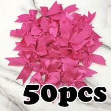 (50pcs/Box) Handmade Bows DIY Clothing Accessories, Gift Packaging, Christmas Decoration, Handmade DIY Materials, Christmas Decoration - Multicolor - View 15