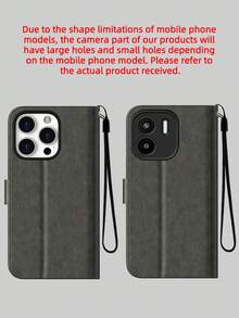 1件全包覆多功能錢包式 Apple 手機殼附掛繩，Apple 17 Pro Max 手機殼內建零錢袋，便攜式卡夾 Apple 17 手機殼，Apple 16 Pro 手機殼附手機支架，附信用卡槽手機殼，S26 Ultra 手機保護殼，高級灰色 A17 手機殼，磁吸翻蓋 Android 手機保護殼，新款 Apple 18 手機殼，Honor 手機殼實用手機配件，適合秋冬旅行生日禮物 - 灰色 - 查看 8