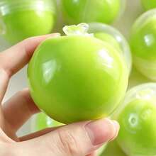 1pc New Slow Squeeze Crunchy Sound Stress Relief Handmade Ball Toy, Apple Red Style, Can Make Sound, Slow Rebound, Shapeable Squeeze Toy, Suitable For Office Workers And Teenagers To Relieve Stress - Multicolor - View 7
