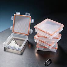 4-Slot 18650 Battery Storage Box, Transparent PP Waterproof Battery Case, Dustproof & Moisture-Proof Protective Carrying Box, Suitable For 18650 Rechargeable Batteries, Portable Battery Storage Container - White - View 5