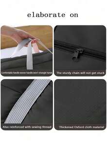Foldable Large Capacity Travel Bag, Hand Luggage Bag, Storage Bag With Trolley Sleeve For Short Trips, Business Travel And Gym - View 6
