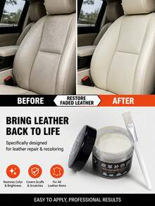 Leather Repair Kit: Easily Restore And Recolor Leather, Suitable For Leather Bags, Belts, Sofas, Etc. - Multicolor - View 3