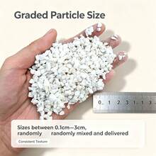 1g 0.3-3cm Perlite Horticultural Seedling Potting Soil, Garden Soil Amendment, Water Retention & Breathability - Multicolor - View 3