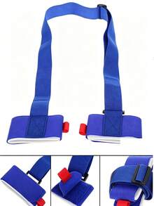 Adjustable Ski Carry Strap-Shoulder-Carry Ski Sling; Ski Securing Strap; Nylon Ski Strap With Hook And Loop; Adjustable-Length Ski Binding Strap; Outdoor Winter Snow Sports Accessory; Available In Multiple Colors Holiday Cyber Monday - Multicolor - View 10