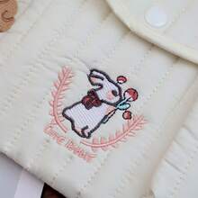 1 Cute Cartoon Embroidered Sanitary Bag, Large Capacity Portable Women's Monthly Bag, Girls' Travel Gift - Multicolor - View 9