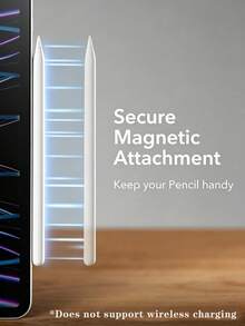 TranAKstic 6/7/8/9/10/11th Gen Stylus Pen - Fast Charging Digital Pen - Compatible With 2018-2025 Models, Supports Tilt Sensitivity And Palm Rejection - White - View 2