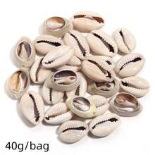 40g/Pack White Sliced Shells, Straight Hole Shells, Straw Woven Clothing Accessories, Handmade Beaded DIY Necklace, Bracelet, Pendant, Jewelry Making Beads (Approx. 23-85 Pcs) - Shell Beads - View 12