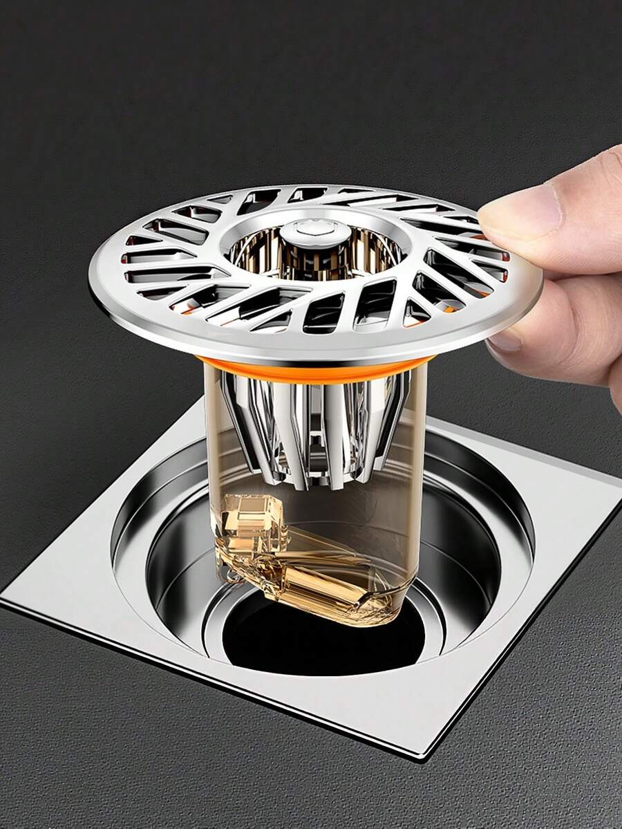 Bathroom Floor Drain Core Anti-Odor Anti-Overflow Pipe Toilet Anti-Insect Cover Filter Inner Core Universal