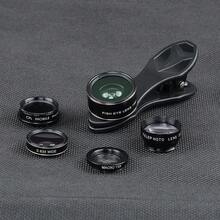 Kit Lensa Ponsel APEXEL 5-in-1: Wide 0,63X, Macro 15X, Fisheye 198°, CPL & Telephoto 2X, Kompatibel dengan iPhone dan Sebagian Besar Smartphone - A - View 11
