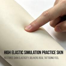 KVM 1PC Silicone Tattoo Practice Arm,Lifelike Fake Skin Tattoo Training Model, Soft &Silicone Tattoo Practice Skin, For Linework & Gradient Shading Practice,Holiday Gift For Beginner & Professional Tattoo Artists,Halloween, Tattoo Supplies - View 7