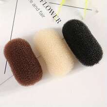 Invisible Height-Increasing Hair Clip, Women's Volumizing Hair Pad, Non-Slip Sponge Hair Clip, Hairstyle Accessory Tool, Hair Ornament, Invisible Volumizing Height-Increasing Hair Clip, Hair Styling Accessory, Bathroom Accessory, Hair Styling Tool - Multicolor - View 2