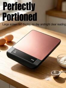 [Hot New Product] Precision Kitchen Scale, 10kg Capacity, Easy To Clean And Operate, Suitable For Baking And Cooking, Can Accurately Measure Grams And Ounces, Features Tare Function, Accurate Measurement (Battery Not Included). - Multicolor - View 3