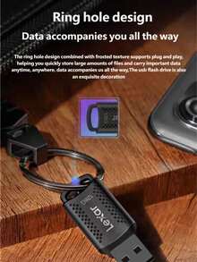 Lexar V400 USB 3.0 Flash Drive 64GB 128GB 256GB Memory Stick Berkecepatan Tinggi untuk Laptop PC, Audio Mobil, Smart TV, Pencadangan Data, dan Transfer File - View 9