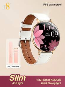 D8 Curved Screen Smartwatch,Ultra-Thin Dual-Sphere Lightweight & Agile Body,1.32-Inch High-Brightness Strong Light AMOLED Touchscreen,IP68 Waterproof, Suitable For Swimming, Running, Sports, Android/IOS Users All-Day Fitness Tracking Smart Wristwatch - View 21