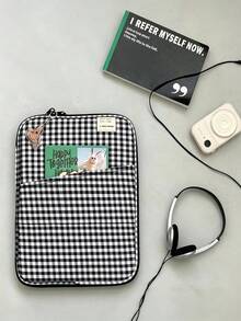 1pc Crossbody Laptop Bag, Suitable For 13-14 Inch Laptops, Compatible With 9.7-11 Inch Tablets, Pro/Air/Mini, Multi-Layer Shockproof Protective Case, Korean Style, Large Capacity Tablet Sleeve, Ideal For Office, School And Commuting Use, Protects Computer Safety, Thoughtful Gift For Friends - Multicolor - View 6