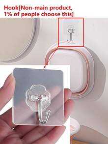 Space-Saving Foldable Wash Basin, Durable Plastic, Portable Collapsible Sink, Suitable For Home, Dorm, Camping, Modern Style, Easy Storage Design - Multicolor - View 13