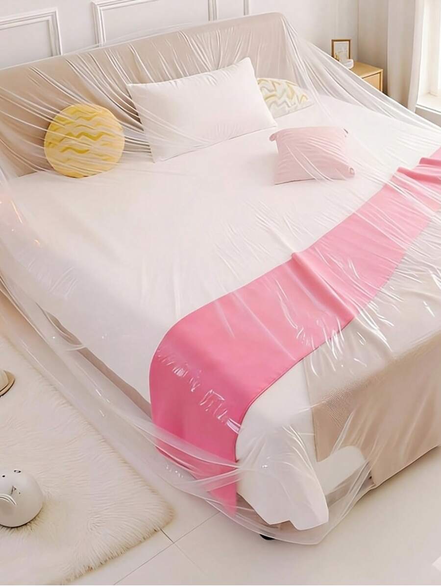3/2/1pc Extra Large Elastic Dust Cover, Suitable For Sofa/Air Conditioner/TV/Motorcycle/Bicycle, Indoor And Outdoor Use, Made Of High-Quality Durable Material, All-Season Use, Multi-Functional Snug-Fit Design Protective Cover, Stretchable Sofa Protector - Multicolor - View 1