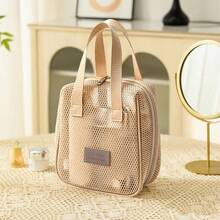 Mesh Large Capacity Toiletry Bag, Handheld Multi-Functional Travel Portable Storage Bag, Women's Makeup Bag - Multicolor - View 16