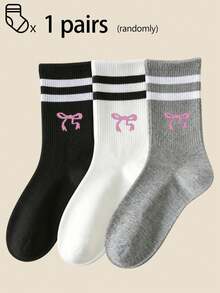 1/3/5/10 Pairs Men's Mid-Calf Socks, Breathable Moisture-Wicking Soft, Comfortable All Season, Suitable For Sports/Daily/Casual - Multicolor - View 6