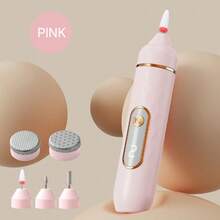 Electric Nail & Toe File 2-In-1 Hand & Foot Care Tool, With Replaceable Grinding Heads, Portable Callus Remover, Suitable For Fingernails And Toenails Manicure - A - View 15