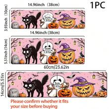 1 buah Keset Keran Halloween, Keset Penyerap Keran Wastafel Motif , Keset Drainase, Cocok Untuk Dapur, Wastafel Kamar Mandi, Meja Dapur, Keset Drainase, Bahan Tanah Diatom, Dapat Dipotong, Keset Cepat Kering - MultiWarna - View 7