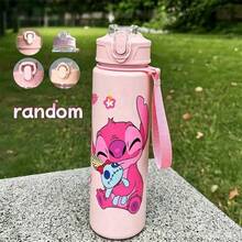 Botol minum olahraga 800ml/27.5oz ini, didesain dengan karakter animasi klasik Disney "Stitch", memiliki pegangan tali serut dan tutup anti bocor, menjadikannya sempurna untuk olahraga harian dan lari di luar ruangan. Ini juga merupakan hadiah liburan yang bagus. - MultiWarna - View 12