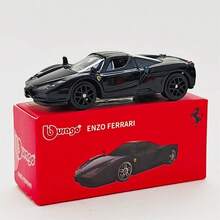 Bburago Series 1:64 Die-Cast Alloy Sports Car Model - Miniature Realistic Collectible Car, Birthday And Holiday Gift For Men - Multicolor - View 9