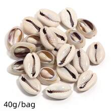 40g/Pack White Sliced Shells, Straight Hole Shells, Straw Woven Clothing Accessories, Handmade Beaded DIY Necklace, Bracelet, Pendant, Jewelry Making Beads (Approx. 23-85 Pcs) - Shell Beads - View 15
