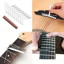 72PCS Guitar Tool Kit Professional Guitar Maintenance Tool Kit for Guitar Ukulele Bass Banjo Luthier Tools Guitar Repair Tool Kit for Guitar Player or String Instrument Enthusiast Beginner - 72 Stk. - Übersicht 6