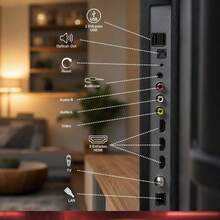 JVC Smart TV 75 pulgadas 4K UHD LED Frameless Dolby Audio WiFi  Modelo SI75URF - Tipo de Enchufe B USA (110-127V) - Ver 6