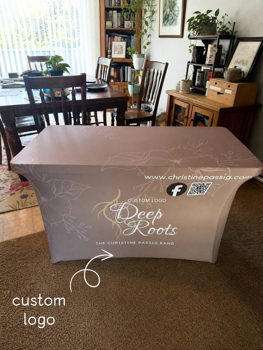 1pc Personalized Custom Logo Wedding Bar Fabric Craft Modern Linen Fabric Decorative Sign, Pet Theme Bar Menu Display Customization, Birthday Party Craft Sign - Multicolor - View 1