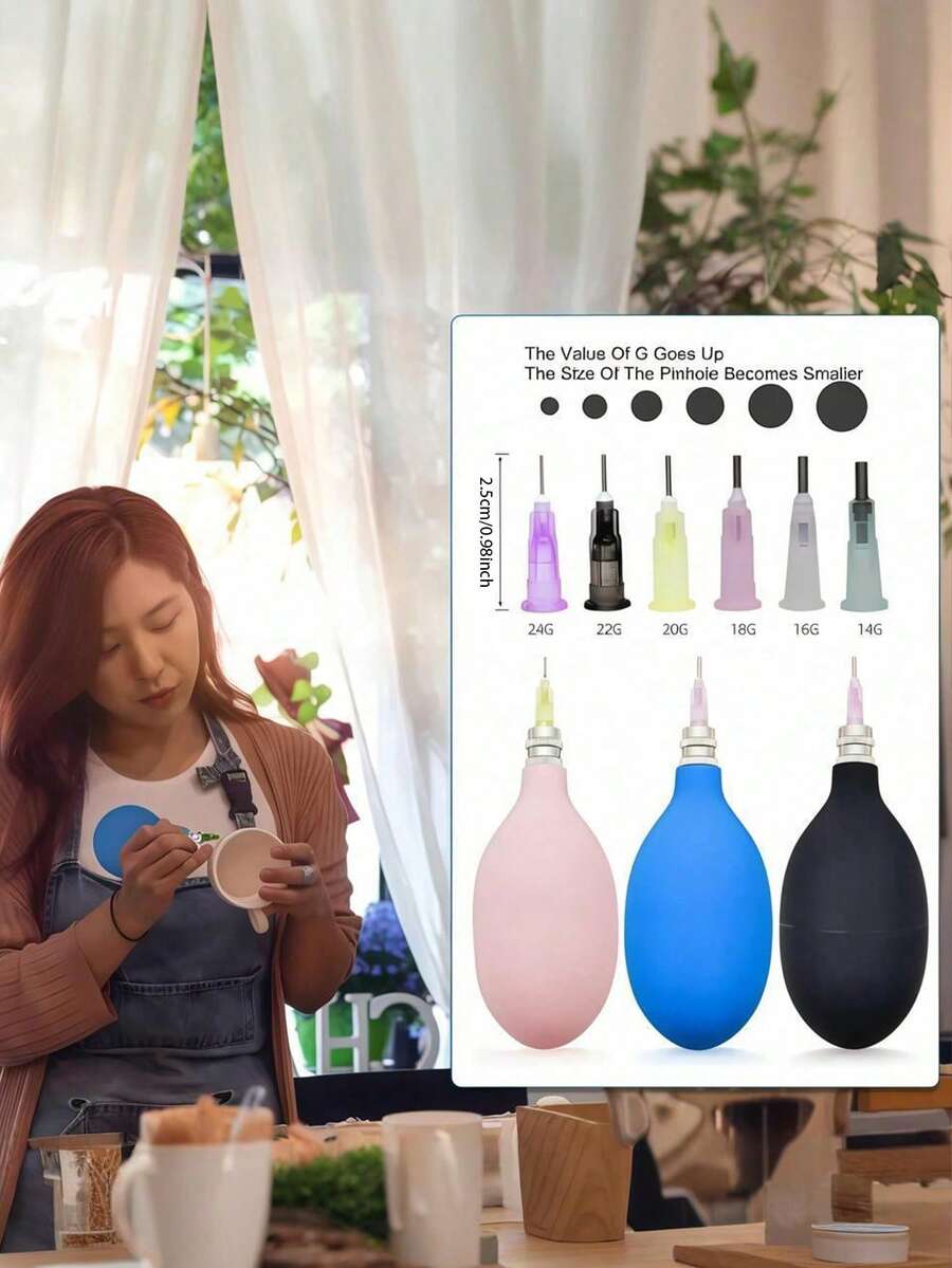 6/9pcs Pottery Tool Set - Designed For Pottery Artists And DIY Enthusiasts. No Charging Required; Made Of Durable Material, Suitable For Various Projects. - Multicolor - View 1