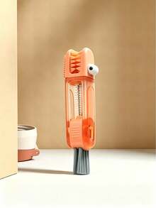 1/3pcs Mini All-In-One Crocodile Bottle Brush, Multi-Function Nipple And Crevice Cleaning Brush With Silicone Bristles, Detachable Soft Non-Scratch, Portable Travel Feeding Supplies, Suitable For Moms, Daycare And Home Use - Multiple Colors and Styles - View 13