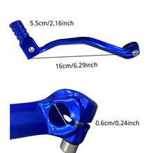 2-In-1 Motorcycle Crash Protection Kit: CNC Aluminum Alloy Gear Shift Lever And Front Fork Sliders, Anti-Fall Gear Shift Lever And Hub Protection, Suitable For CRF KLX Dirt Bikes - A - View 4