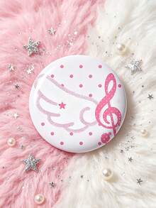 Fun Pattern Badge Brooch, Button Badge Pin, Suitable As A Fun Holiday Gift For Friends, Classmates, And Teachers. - Multicolor - View 5