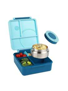 Bento Box Set With 8oz Insulated Stainless Steel Soup Jar, Suitable For School Or Office Lunch, Back To School Season - 044 Purple - View 8