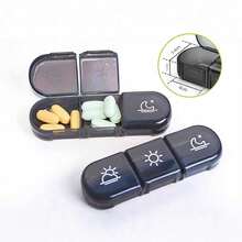 7/1 Weekly Pill Organizer, 4 Compartments Per Day, Large Capacity Daily Pill Box, 7-Day Portable Travel Pill Case, Light-Shielding Pill Box, Suitable For Fish Oil, Vitamins, Nutritional Supplements, Medications - one-size - View 7