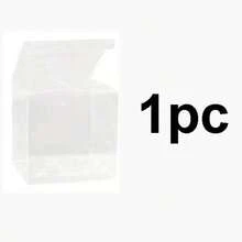 1/5/20/50pcs Transparent PVC Gift Boxes, 3 Sizes, Candle Packaging Party Supplies Favor Boxes - Multiple Styles a - View 12