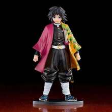 bandai Japanese Anime Figure Rengoku Shinobu Giyu Tomioka Model Ornament - Multicolor - View 5