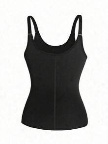Women's Waist Cincher Abdominal Shaping Body Shaper, Adjustable Hook And Loop Sauna Vest, Suitable For Size S, Daily Body Shaping And Compression - Multicolor - View 7