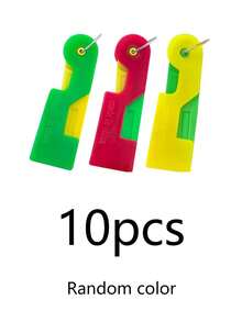4/10/20pcs Automatic Needle Threader, Hand Sewing Needle Threader, Plastic Sewing Machine Needle Thread, Suitable For Embroidery And Cross Stitch, Hand Sewing Automatic Needle Threader - Multicolor - View 9