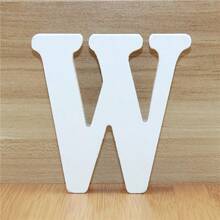 6 Inch White Wooden Letters, Unfinished Wooden Letters, Suitable For Wall Decoration, Standing Decorative Letters, Sliced Sign Decoration, Can Be Used For Crafts, Home Party Projects, Birthdays, Graduations, Etc., The Best Gift Choice. - 1PC - View 10